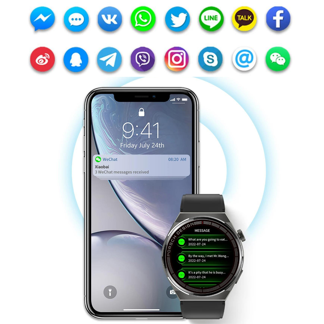 SMARTWATCH ELEGANTE PREMIUN