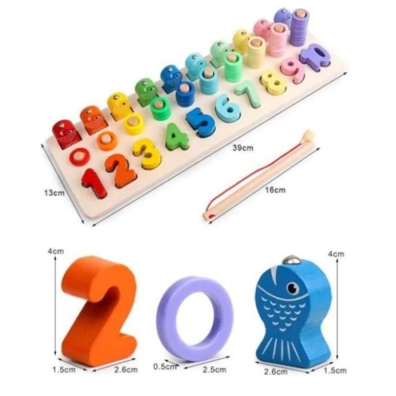 TABLERO DE PESCA 3 EN 1