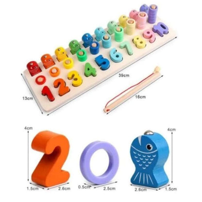 TABLERO DE PESCA 3 EN 1