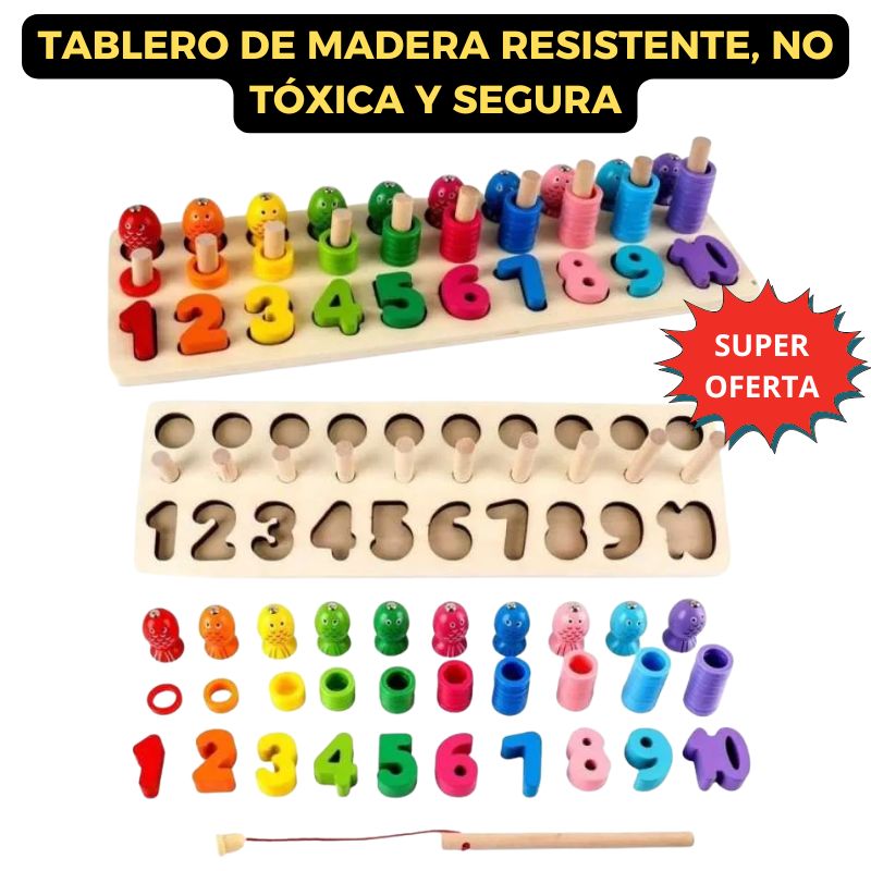 TABLERO DE PESCA 3 EN 1