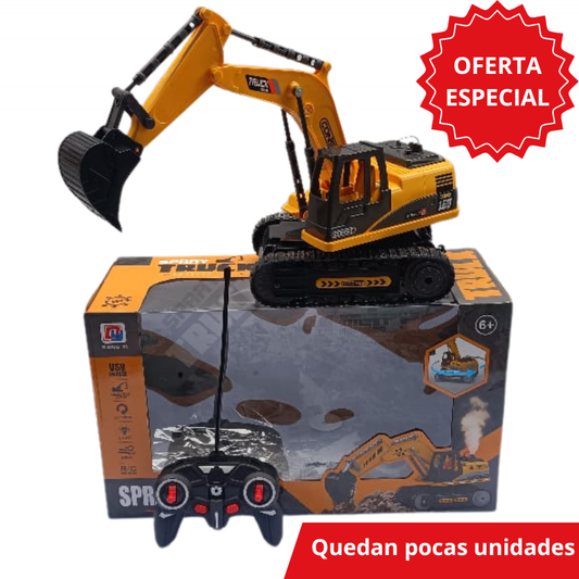 EXCAVADORA A CONTROL REMOTO