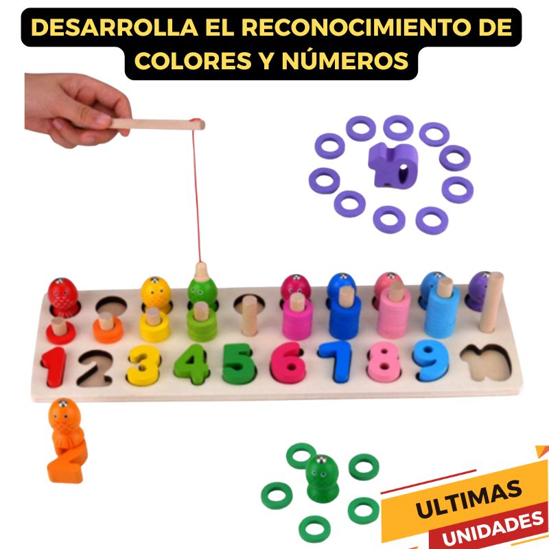 TABLERO DE PESCA 3 EN 1