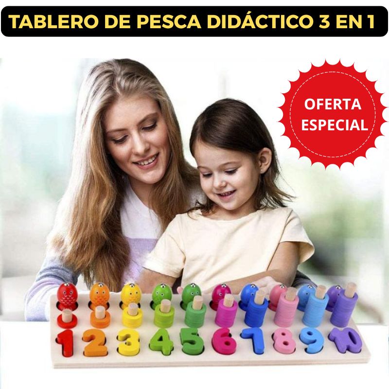 TABLERO DE PESCA 3 EN 1