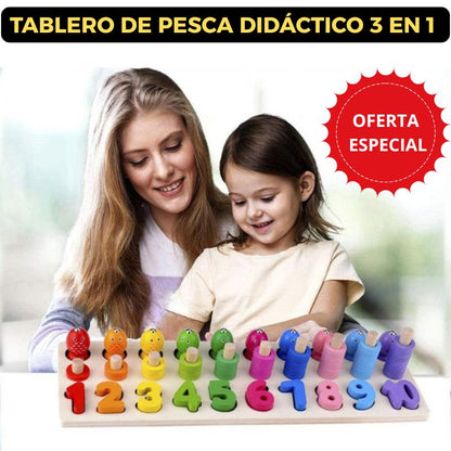 TABLERO DE PESCA 3 EN 1