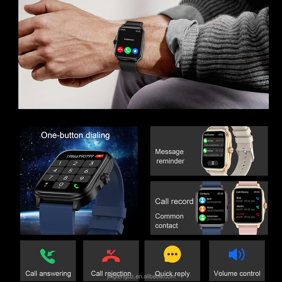 RELOJ CON MEDIDOR DE GLUCOSA